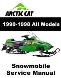 Product picture 1990-1998 ALL ARTIC CAT SKI / SNOWMOBILE  SERVICE MANUAL